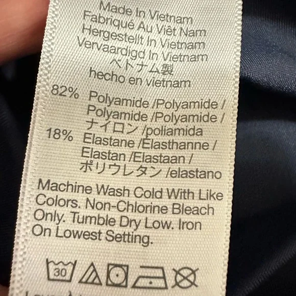 Madewell MWL Form High Rise Navy Blue Leggings Active Workout Size Small NWOT - Picture 5 of 8